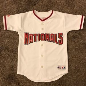 Washington Nationals Baseball Jersey